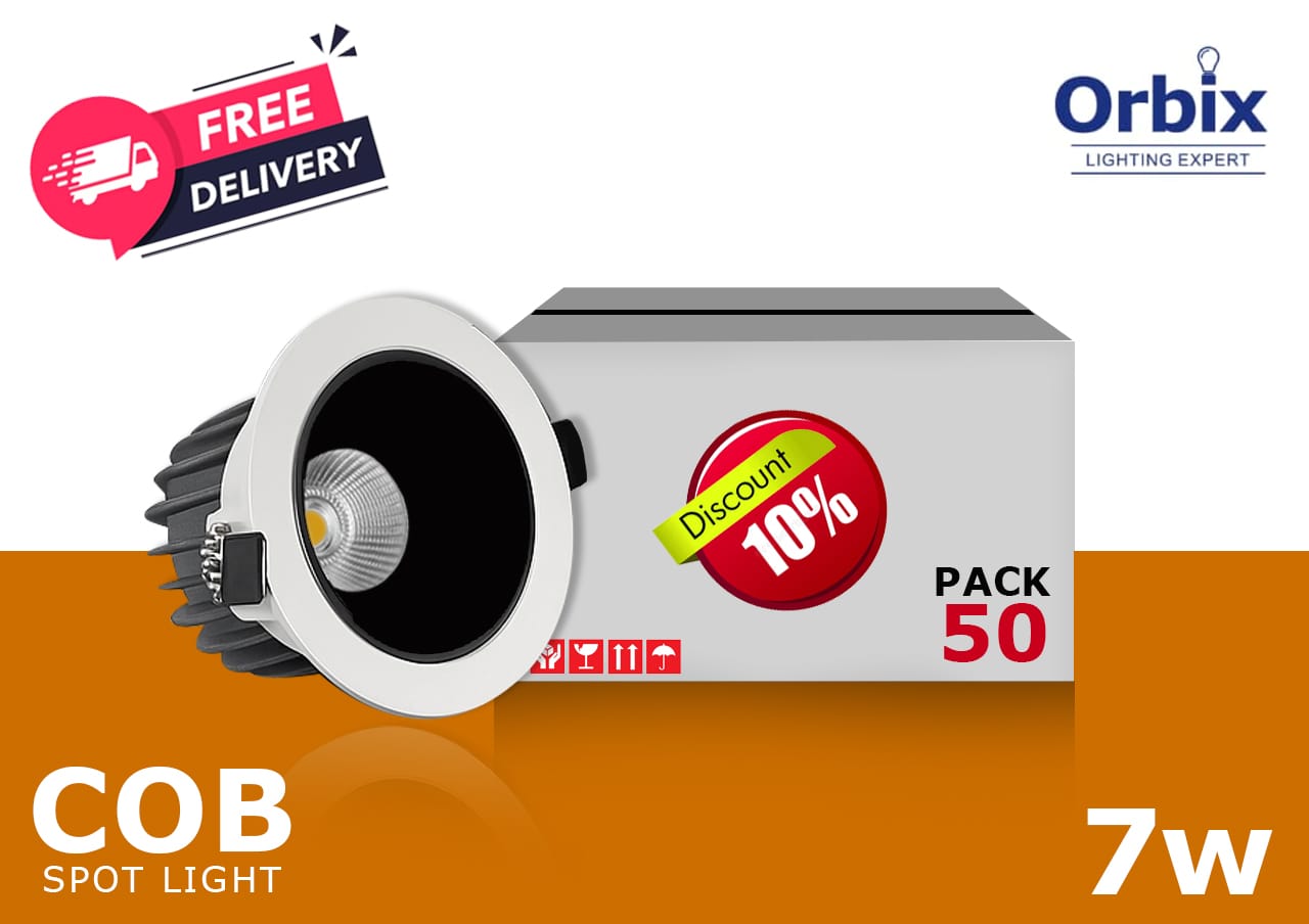 Black & White COB Deep Lens, Pack of 50 (10%OFF)