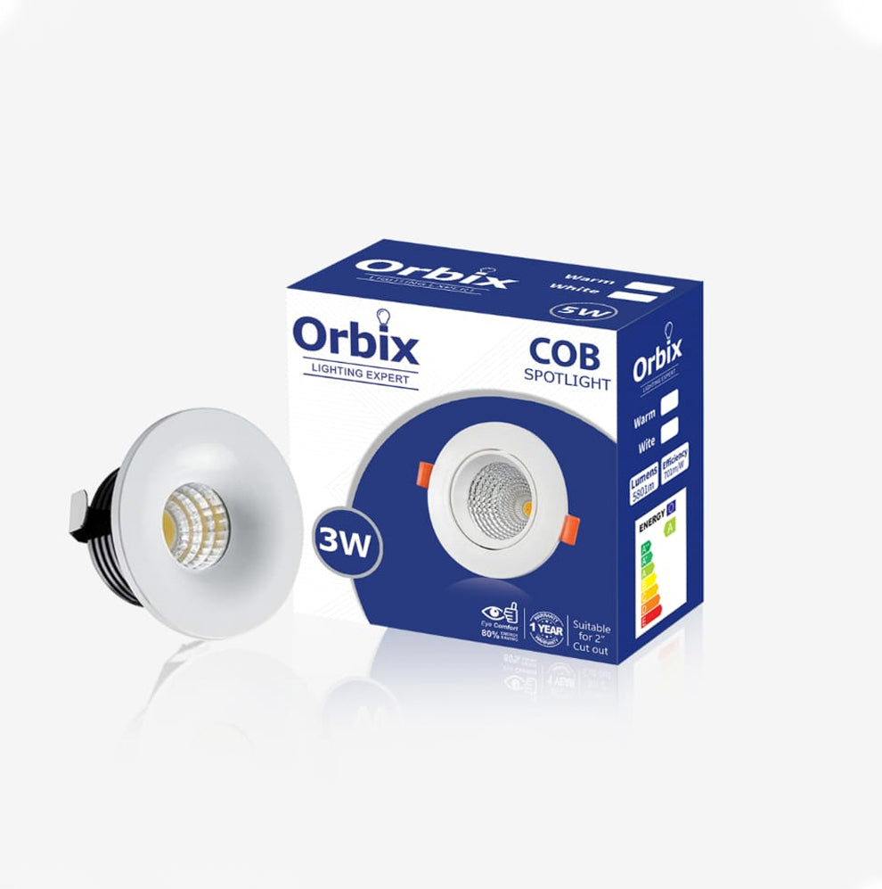 COB Spot Light 3Watt (1.5Inch)