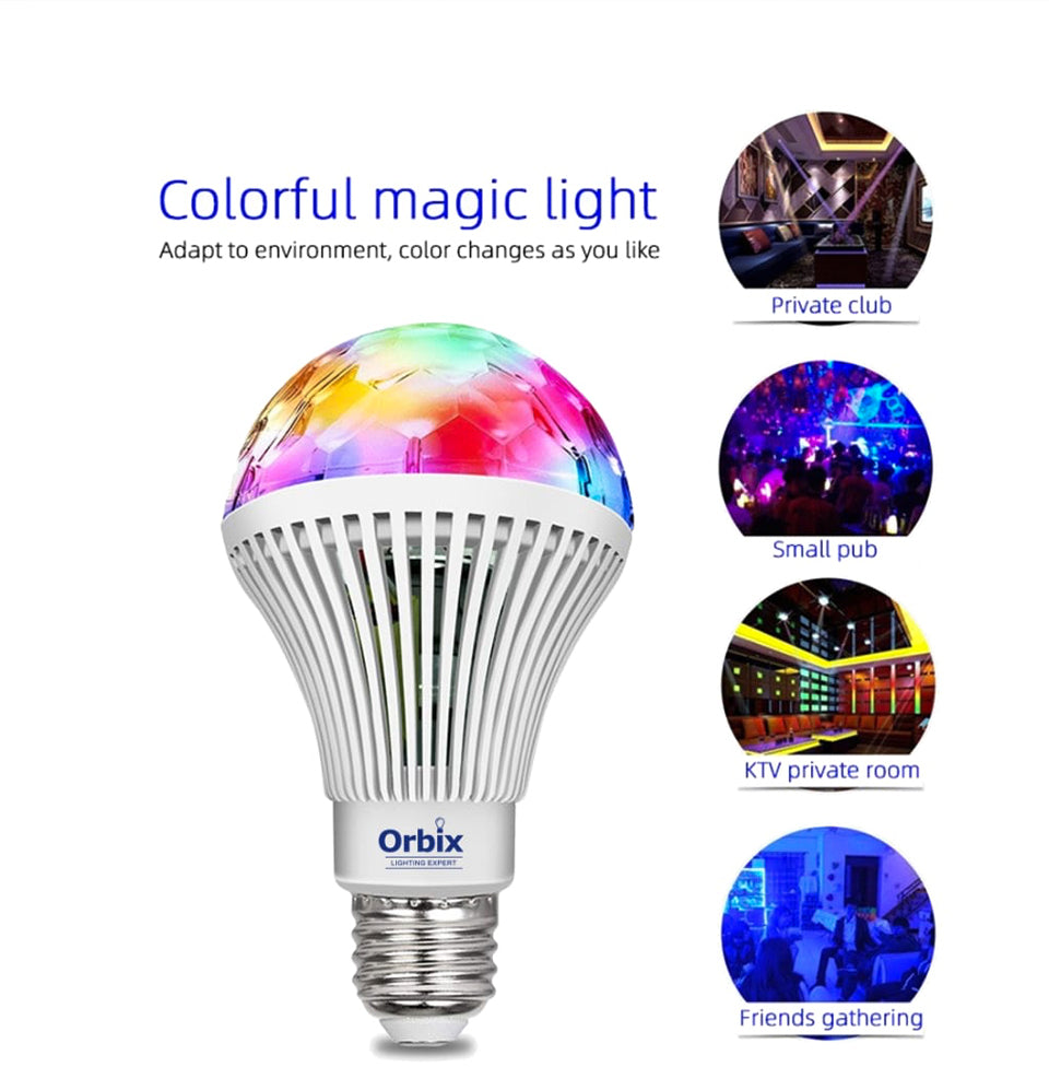 LED Colorful Magic Bulb