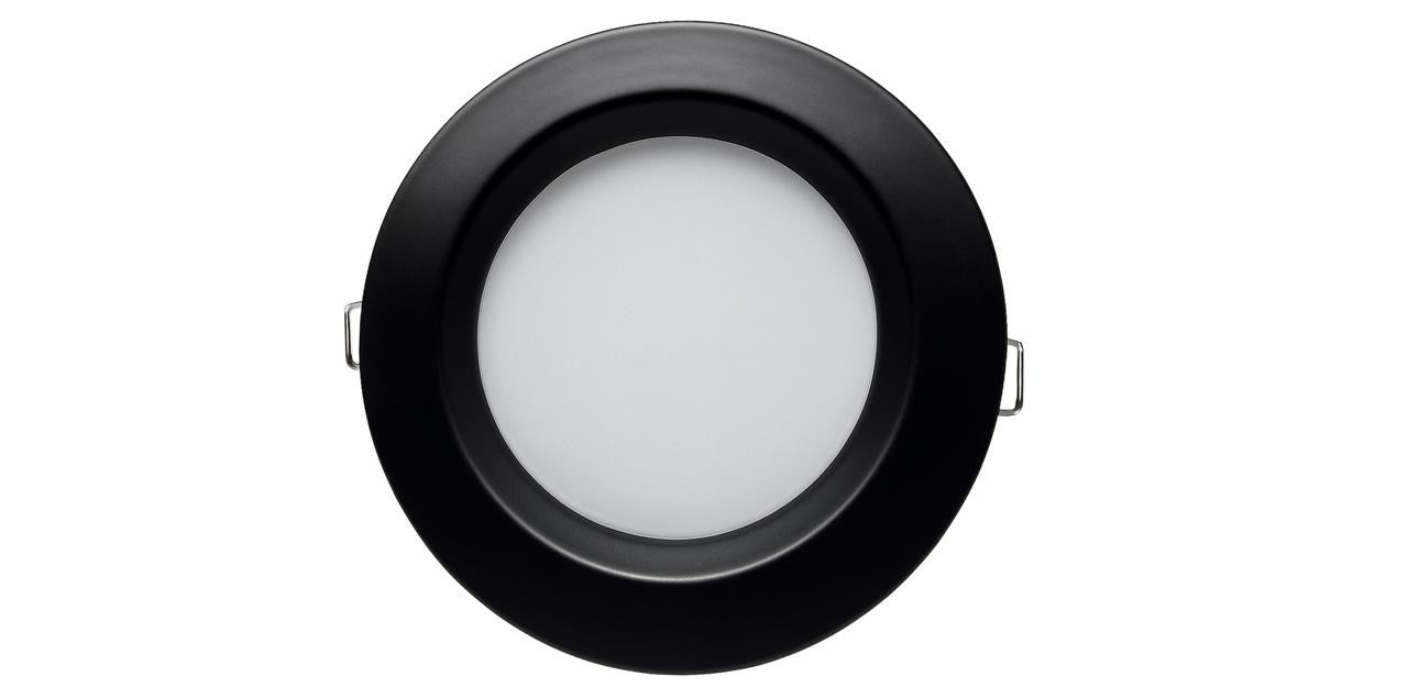 Black Edition SMD Downlight 12W – Warm & White Light (3