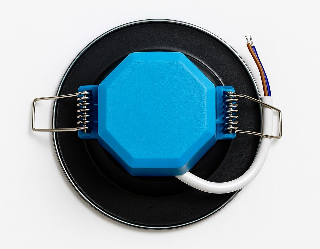 Black Edition SMD Downlight 12W – Warm & White Light (3