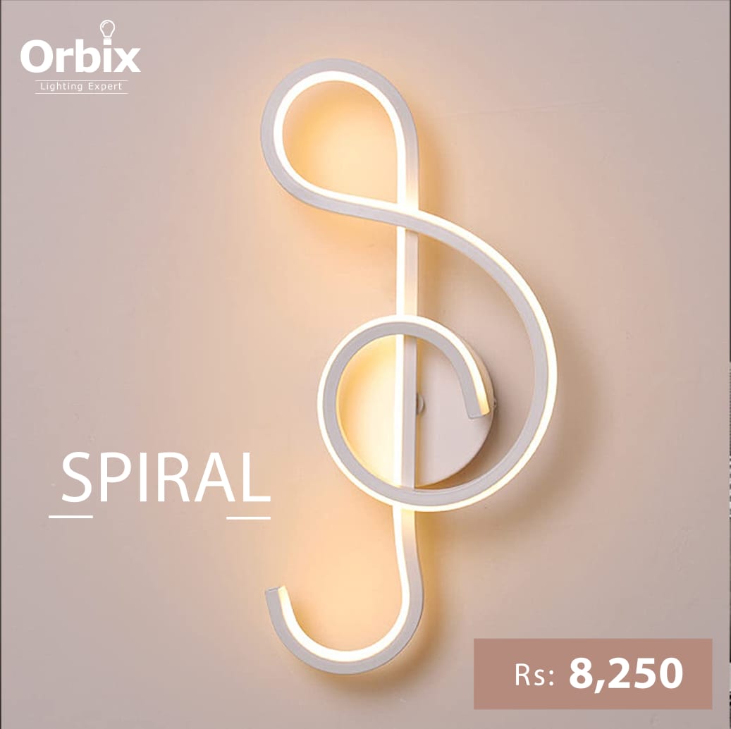 Spiral Wall Lamp