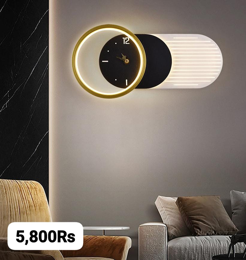 3-in-1 LED Wall Clock