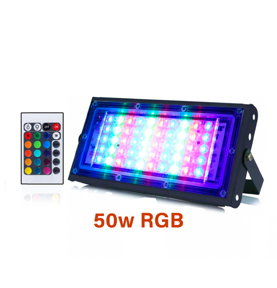 RGB Flood Light 50 Watt ( With Remote )