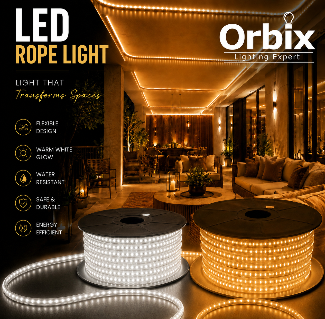 Rope Light 70M (wireless connector)